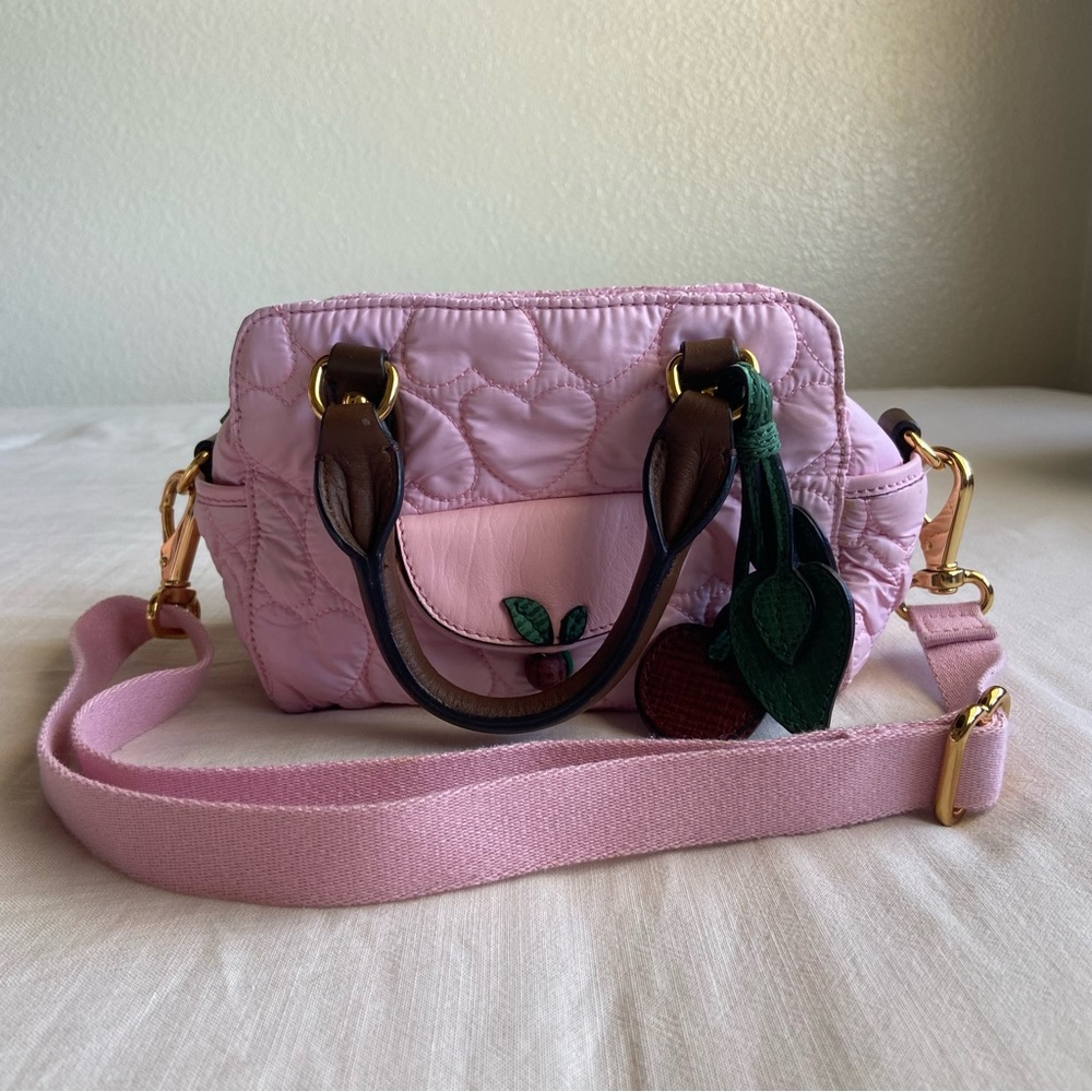 Juicy Couture Heart Quilted Cherry Bag 🍒